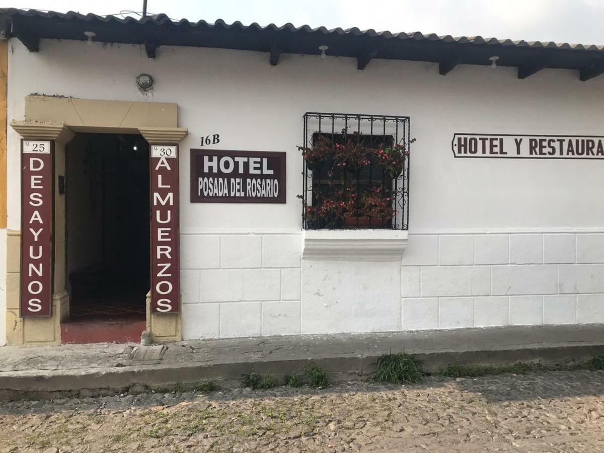 Hotel Posada Del Rosario 危地马拉安地瓜 外观 照片