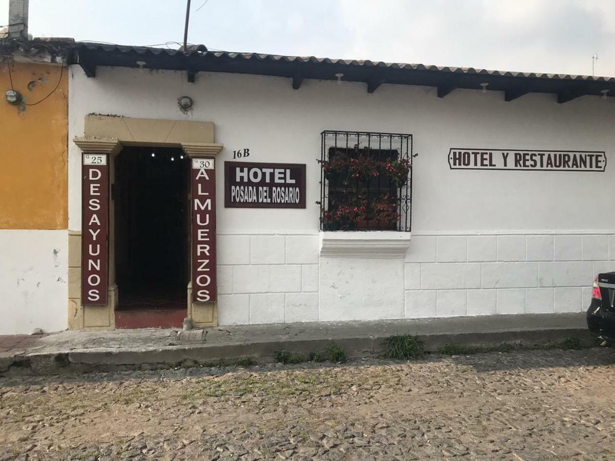 Hotel Posada Del Rosario 危地马拉安地瓜 外观 照片